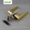 bright gold bedroom privacy interior entry modern door lever handle